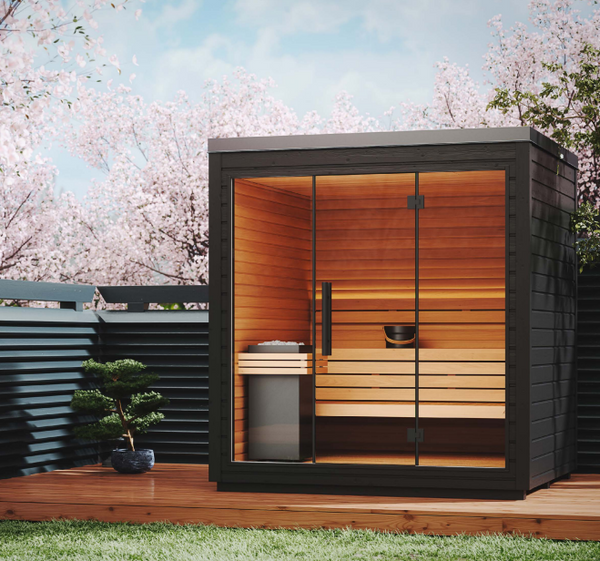 2-4 peoples Outdoor-Indoor saunas