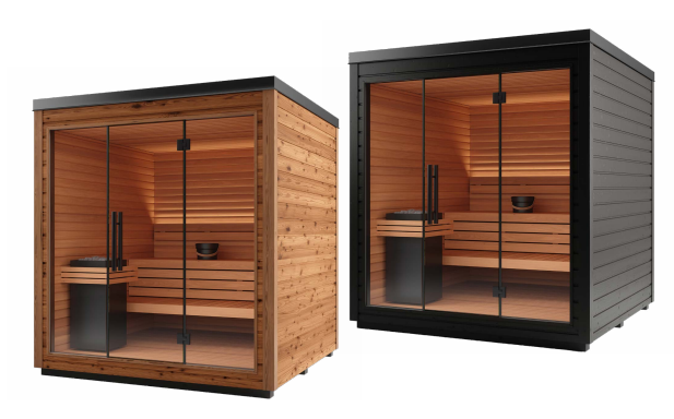 2-4 peoples Outdoor-Indoor saunas