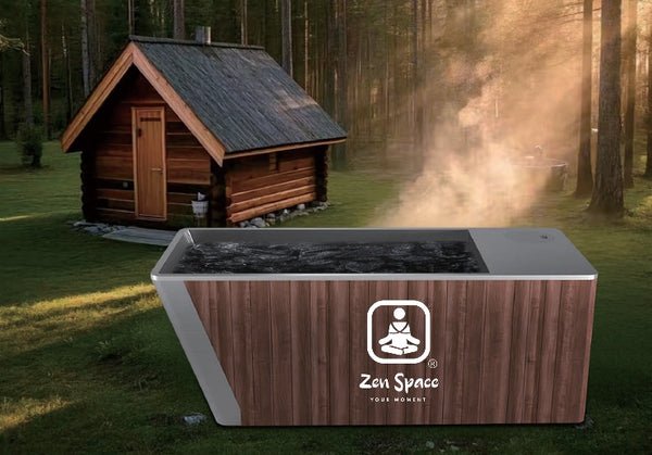 Zen Space Luxury Ice Bath - Cold Plunge - Hot tub, filter pump and accessories included