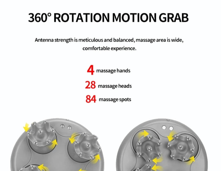 Zen Hair and Head (scalp) wireless and waterproof massager.